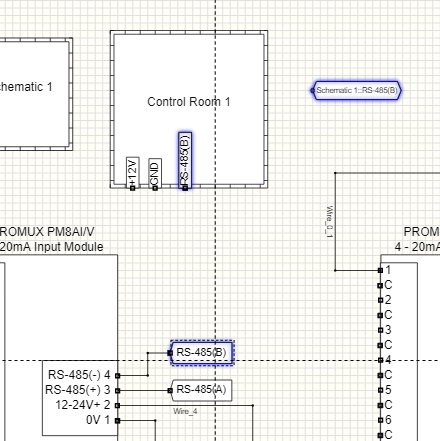 image showing hovered on label highlighting sheet entry and other label.