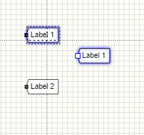 image showing label being hovered on highlighting other labels