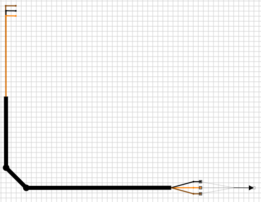 Making a cable component step 3 - attach connector to cable wires