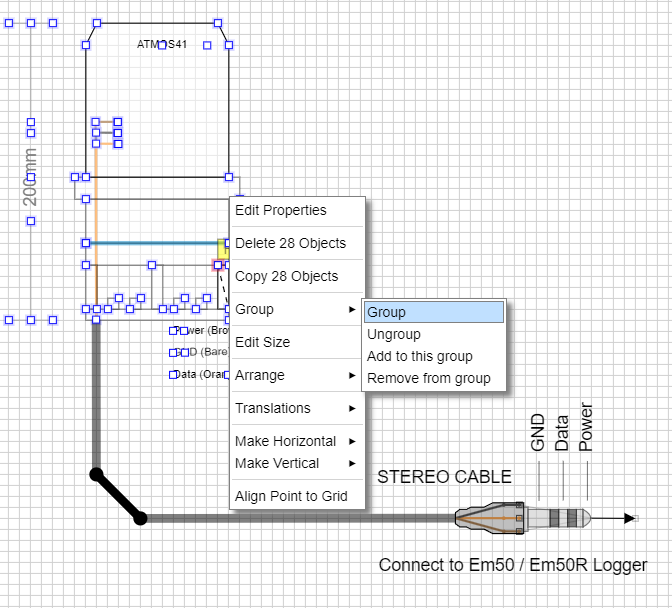 Making a cable component step 7 