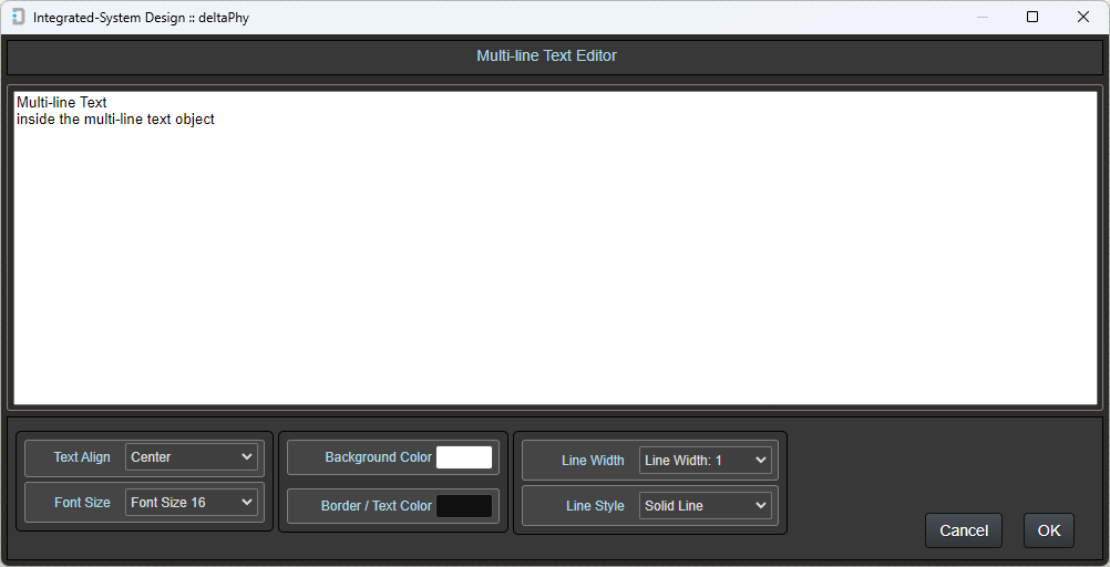 Image of multiline text editor dialog.