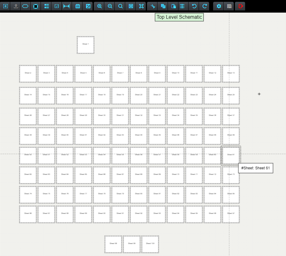 image showing 100 subsheets