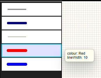 Previous wire / cable style menu